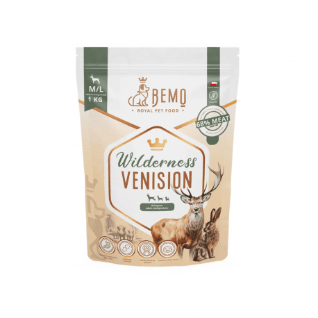 BEMO Wilderness Venision 1kg M/L